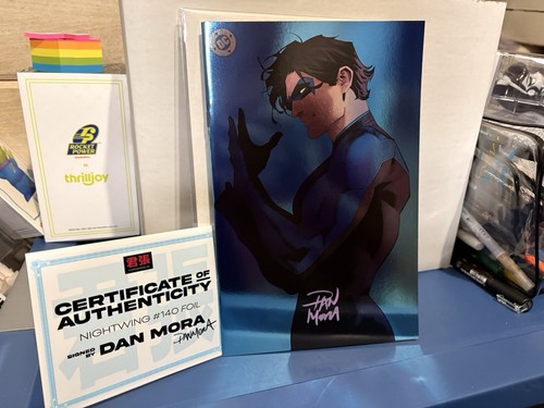 Dan mora signed nightwing - dan,
